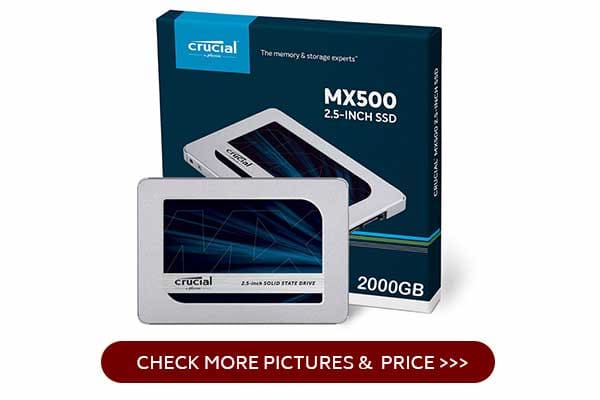 Crucial MX500 SSD for ps4