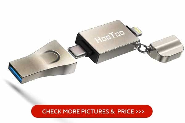 MacBook USB Drive HooToo 3 in 1 USB 3.1 Flash Drive 256GB