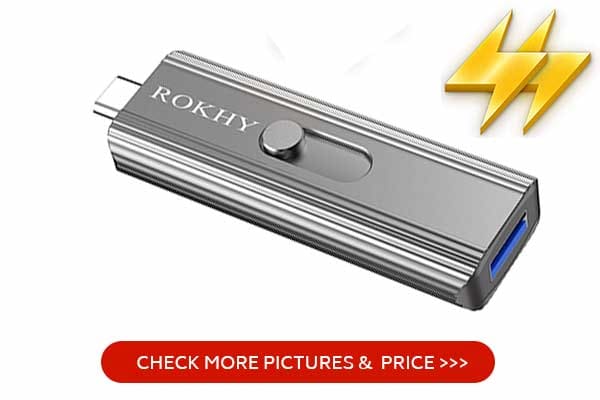 ROKHY 1TB Extreme Portable SSD USB Flash Drive for Mac