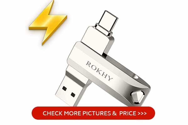 ROKHY Flash Drive 256GB USB Drive