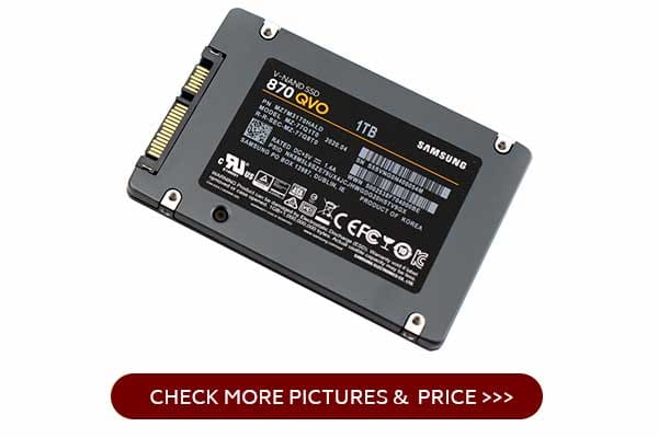 SAMSUNG 870 QVO-Series 2.5 SATA III Internal SSD 2 TB for console