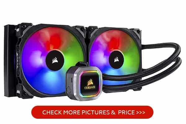 Corsair H115i RGB Platinum AIO Liquid CPU Cooler for 9700k