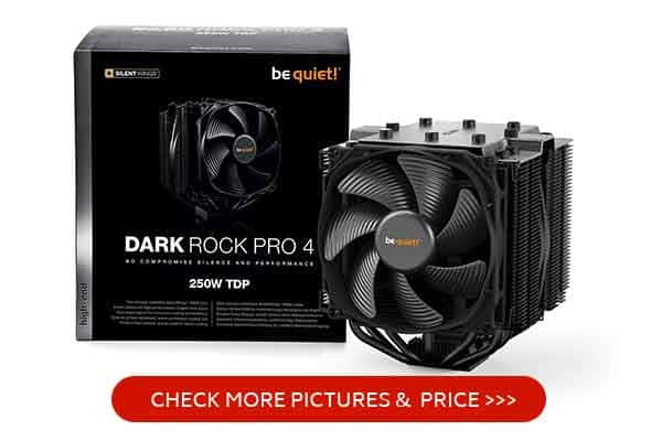 be quiet Dark Rock Pro 4 best i7 9700k CPU Cooler