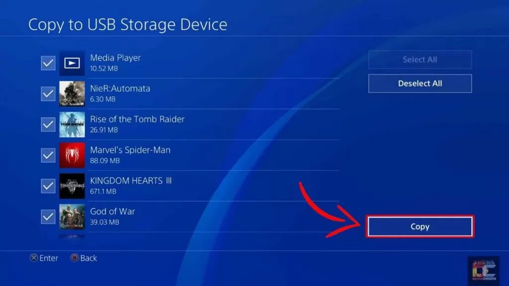 PS4 copy to usb storage access ps4 hdd