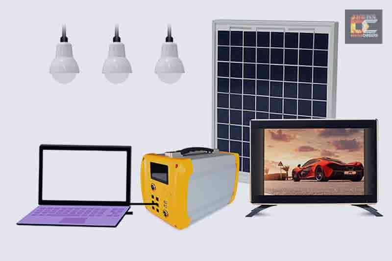 charge laptop with solar charging kit manually