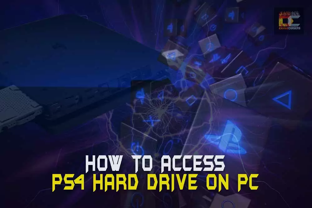 how to access ps4 hdd on pc