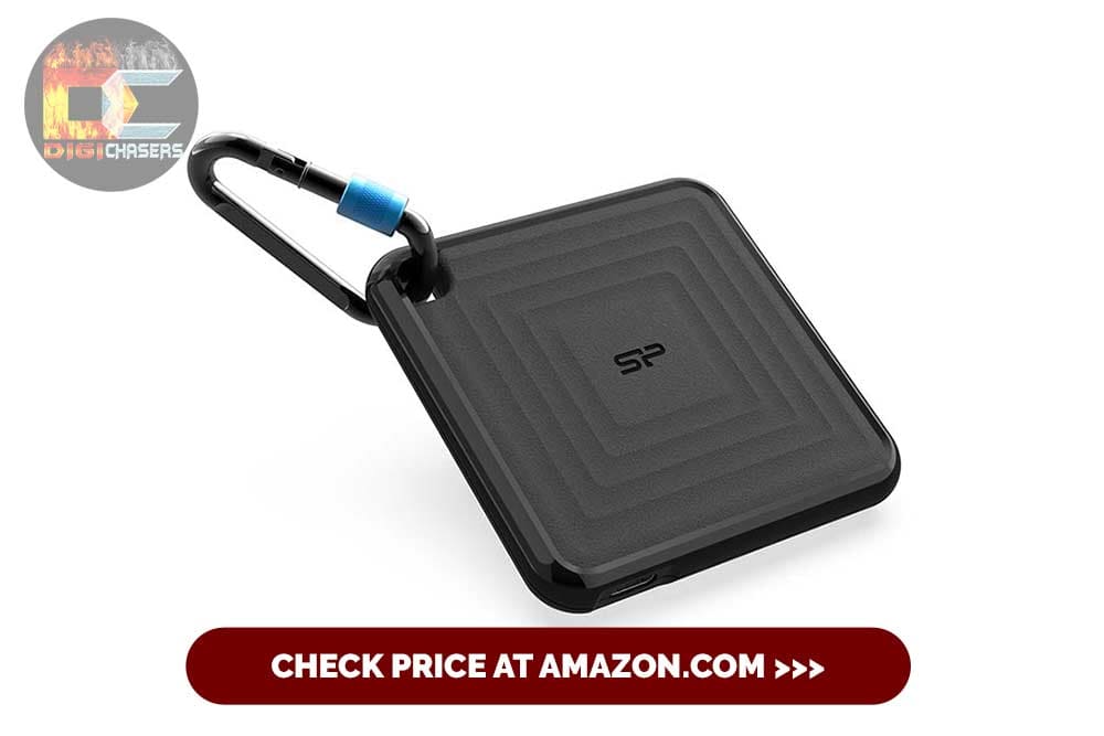 Silicon Power 960GB 3D NAND Rugged Portable External SSD 