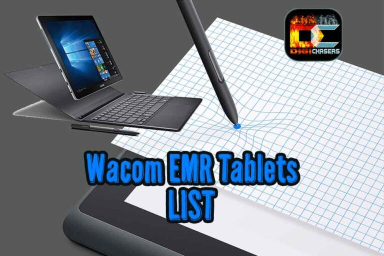 wacom emr tablet list