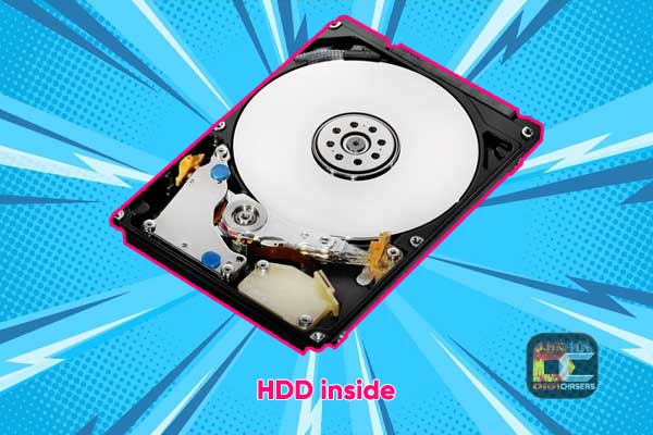 Difference Between SSD and HDD inside picture