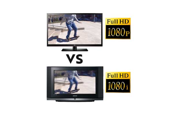 1080i vs 1080p CRT vs LCD