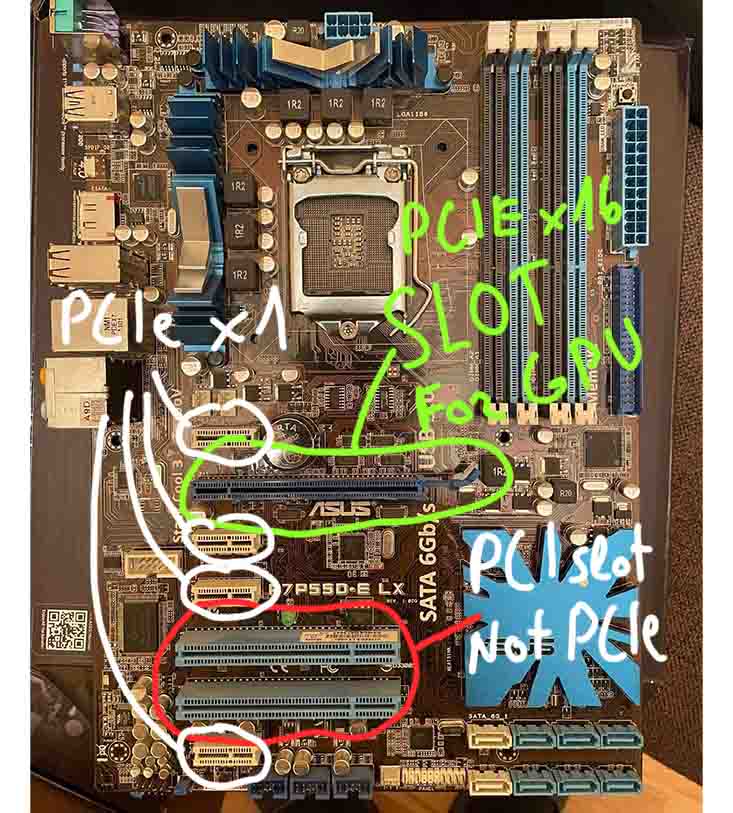 How to know if my motherboard have right PCIe slot