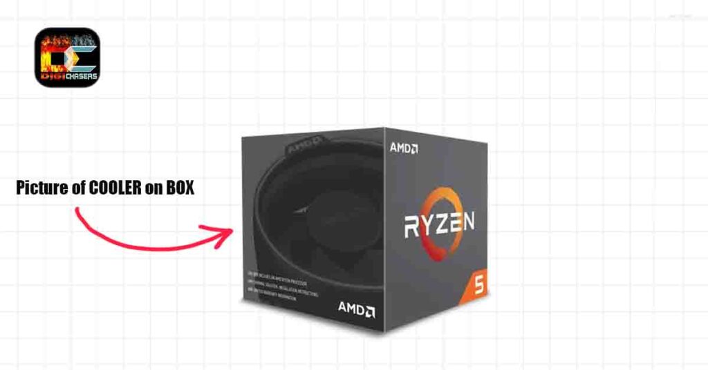 picture of ryzen CPU box with cooler