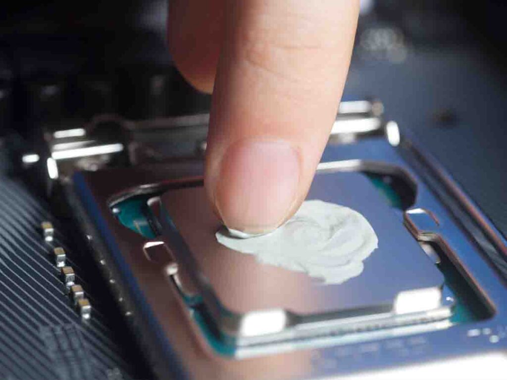 How to apply thermal paste?