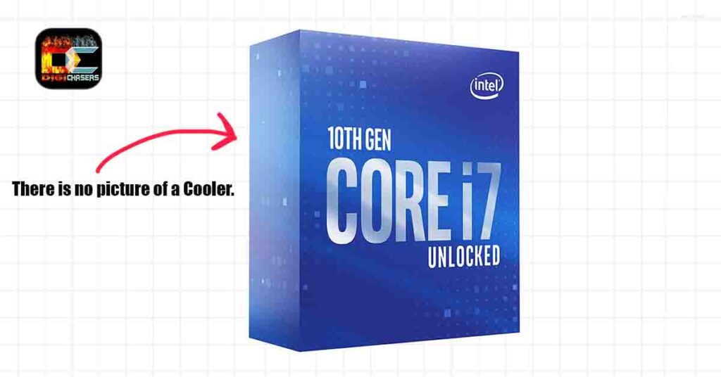 intel no picture of a cooler