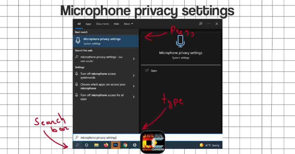 d3dproxy Microphone privacy settings