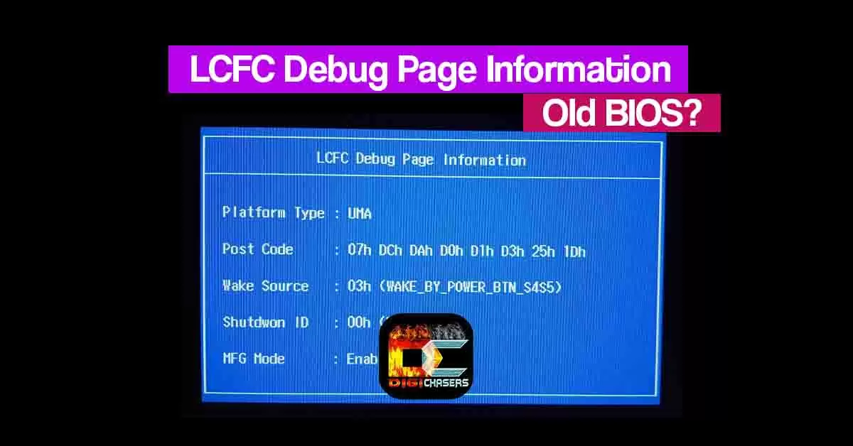 LCFC Debug Page Information featured