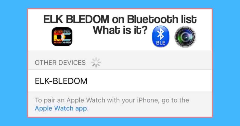 ELK BLEDOM on Bluetooth list