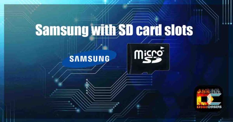 Samsung with SD card slots