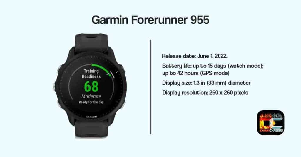 Garmin Forerunner 955 release date battery life