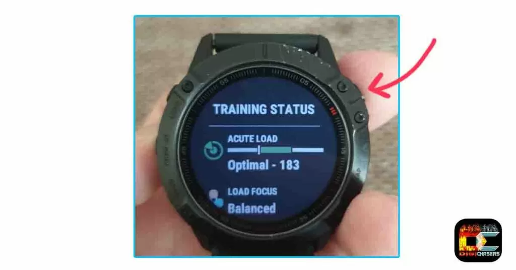 garmin how to check acute load on watch step 4