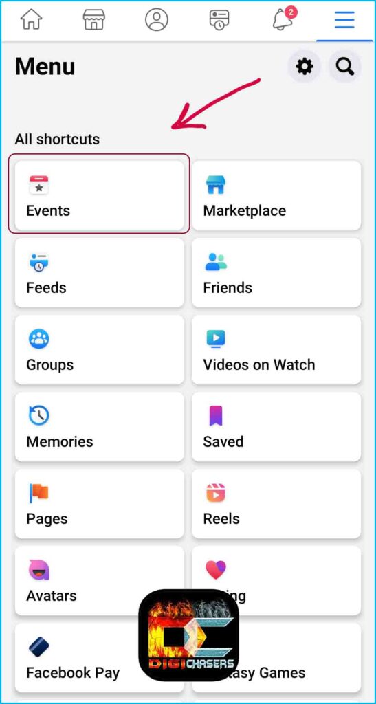 how to create event facebook mobile step 2