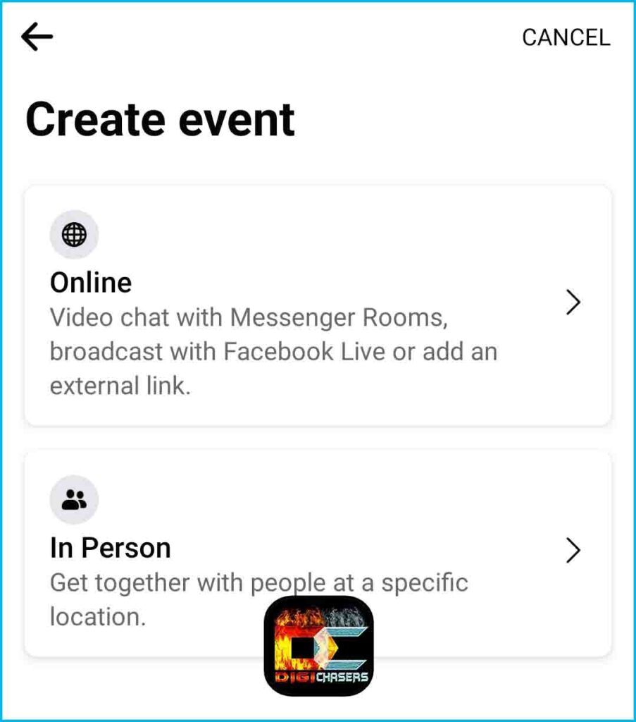 how to create event facebook mobile step 4