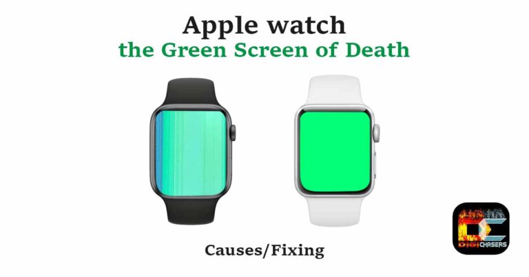Apple watch the Green Screen of Death featured