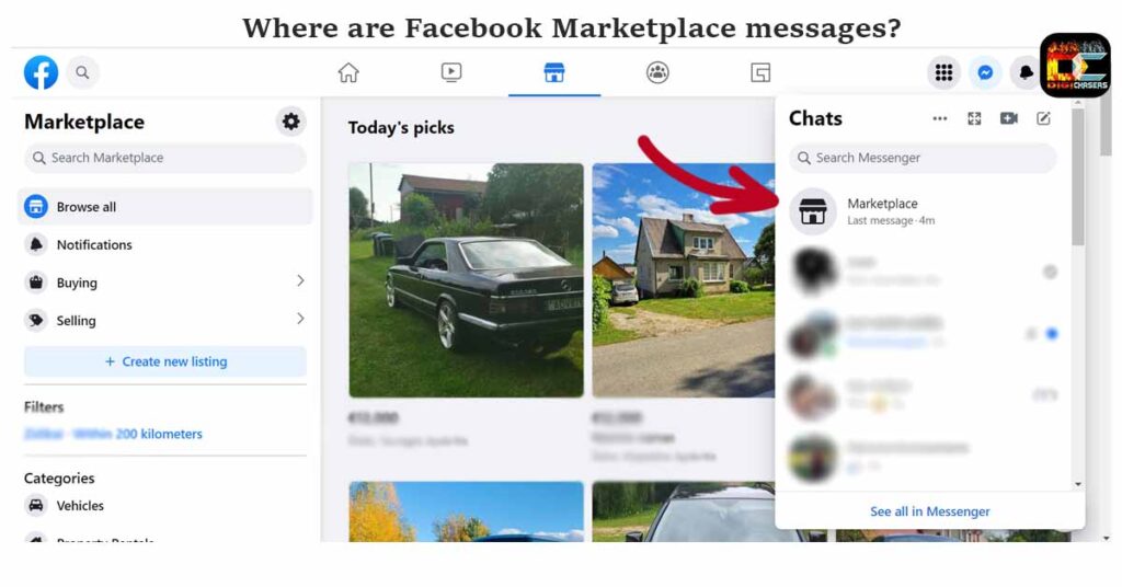 facebook marketplace messages on desktop answered