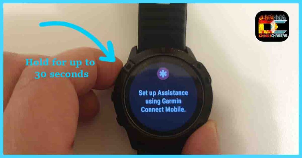 how to restart garmin watch fenix