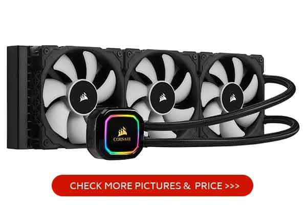 Corsair Hydro Series H150i PRO RGB AIO Liquid CPU Cooler for i7