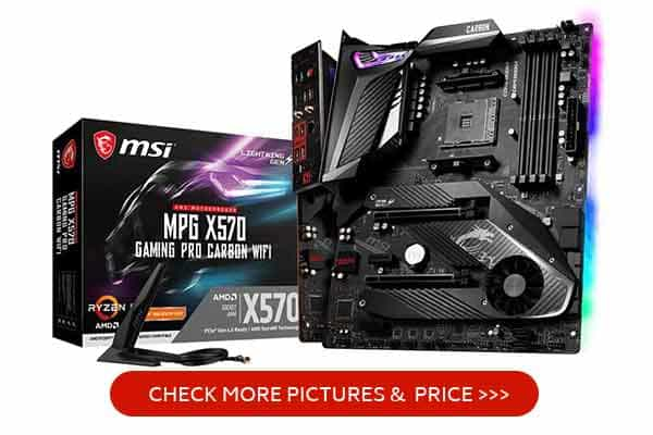 MSI MPG X570 GAMING PRO CARBON WIFI Ryzen 5 Motherboard