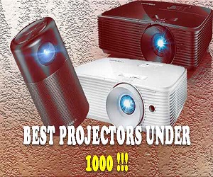 BEST PROJECTORS UNDER 1000 featured!!!