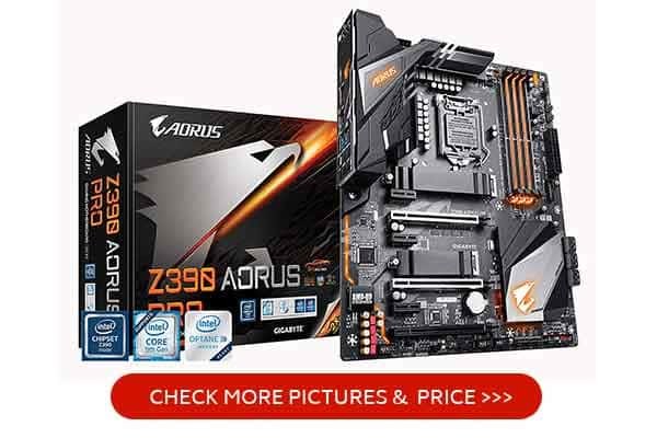 GIGABYTE Z390 AORUS PRO motherboard for i9 9900k