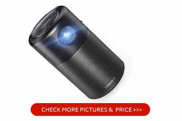 Nebula Capsule II Smart Mini Projector, by Anker, 200 ANSI Lumen 720p