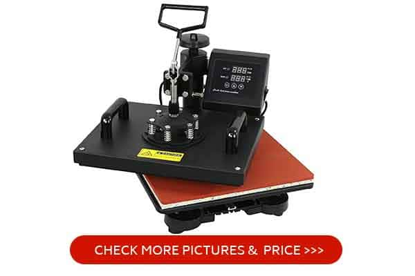 Super Deal PRO 12 X 10 Digital Swing Away Heat Press