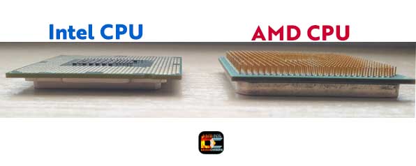 intel and amd cpu pins