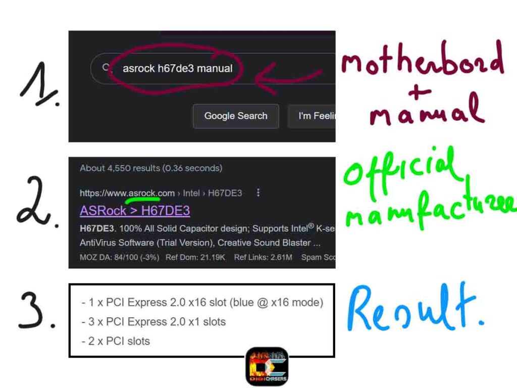 how to check PCIe manual