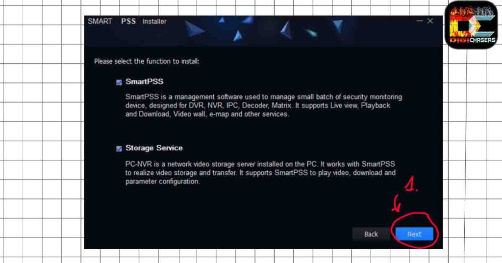 how to install DMSS on PC step 2