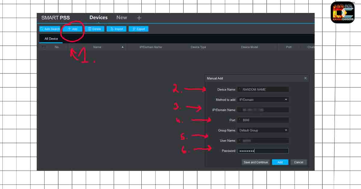 DMSS for Windows. Equivalent for PC SmartPSS. – DigiChasers