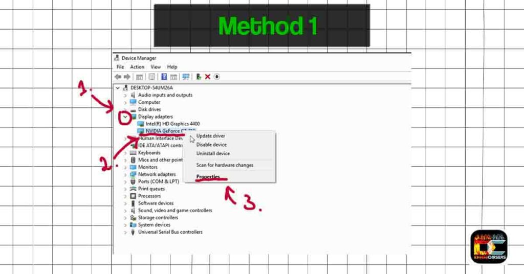 Nvidia display settings are not available step 3