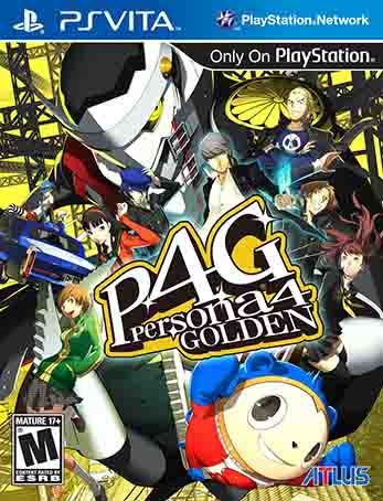 top 5 ps vita Persona 4 Golden