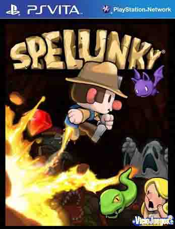 top 5 ps vita games spelunky