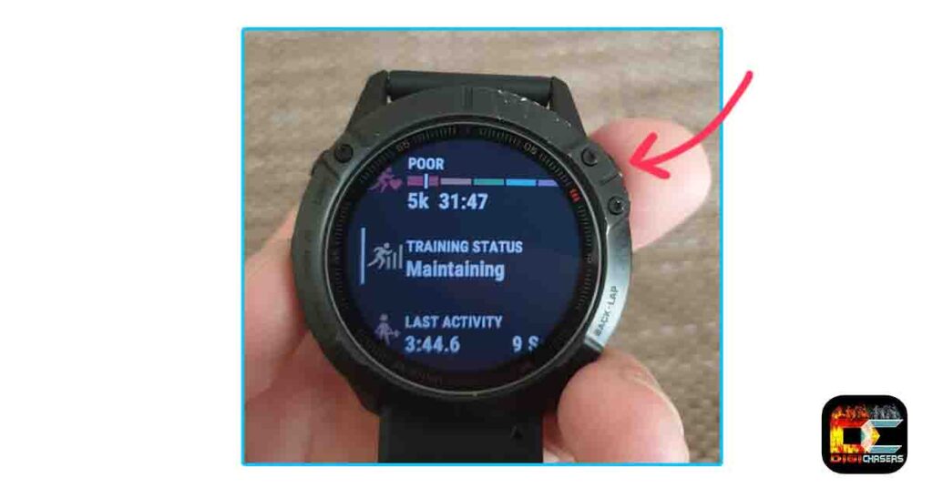 garmin how to check acute load on watch step 2