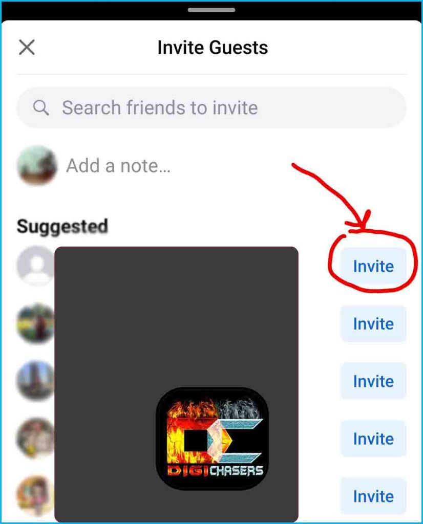 how to create event facebook mobile step 10 invite