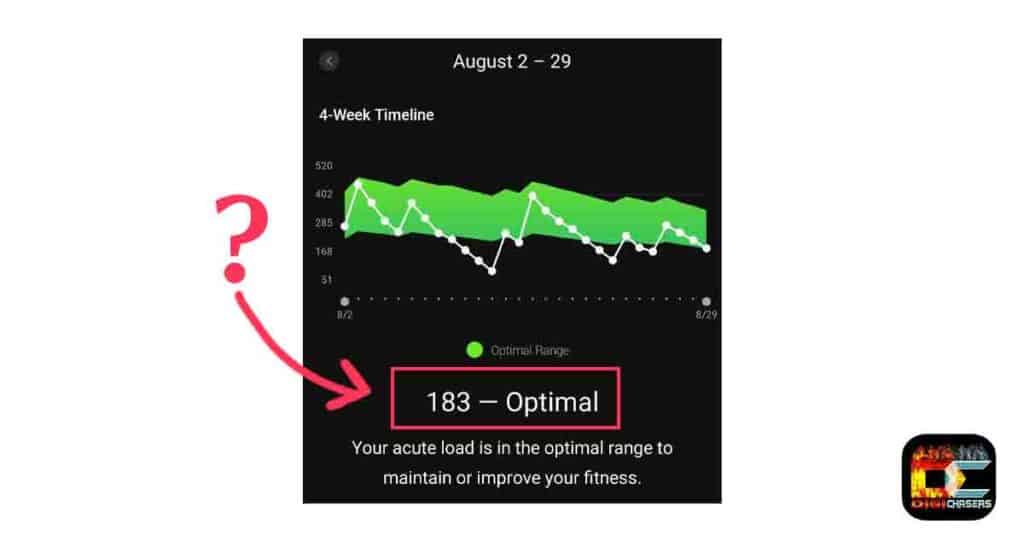 what acute load number means