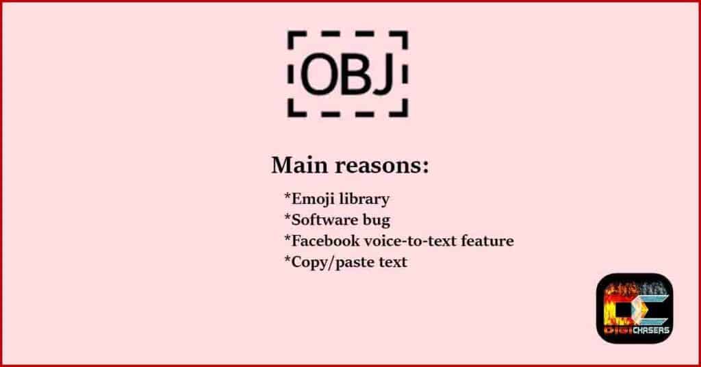 OBJ placeholder reasons