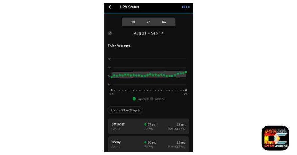 garmin hrv status