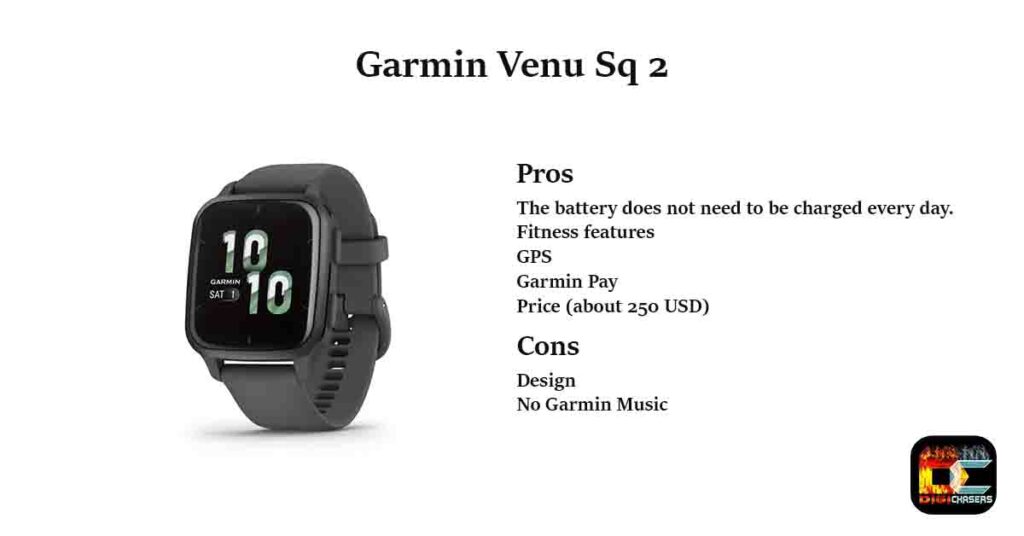 garmin venu sq 2 pros and cons