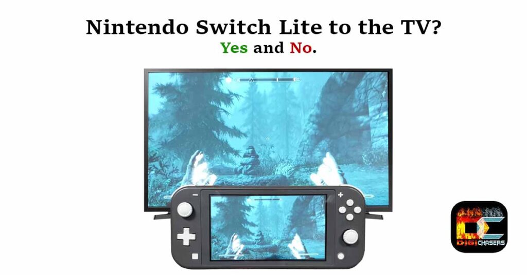 Can you connect the Nintendo Switch Lite to the TV? Yes and No