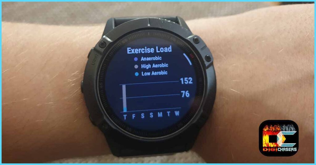 Garmin Alpha version exercise load